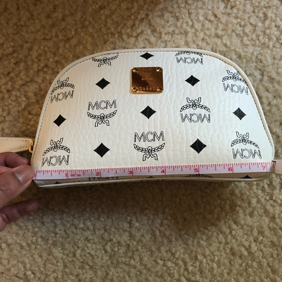 MCM Heritage Small Cosmetic Pouch - Picture 7 of 8